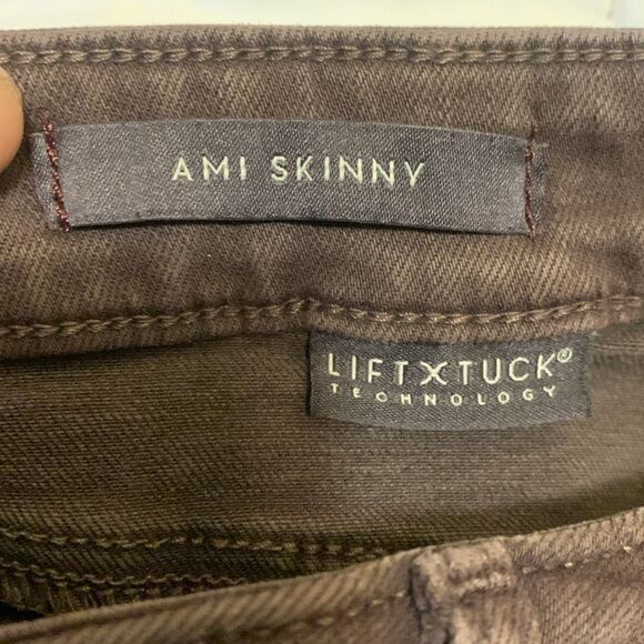 NYDJ, great condition, size 8, AMO SKINNY, lift-tuck technology, brown - Picture 3 of 13